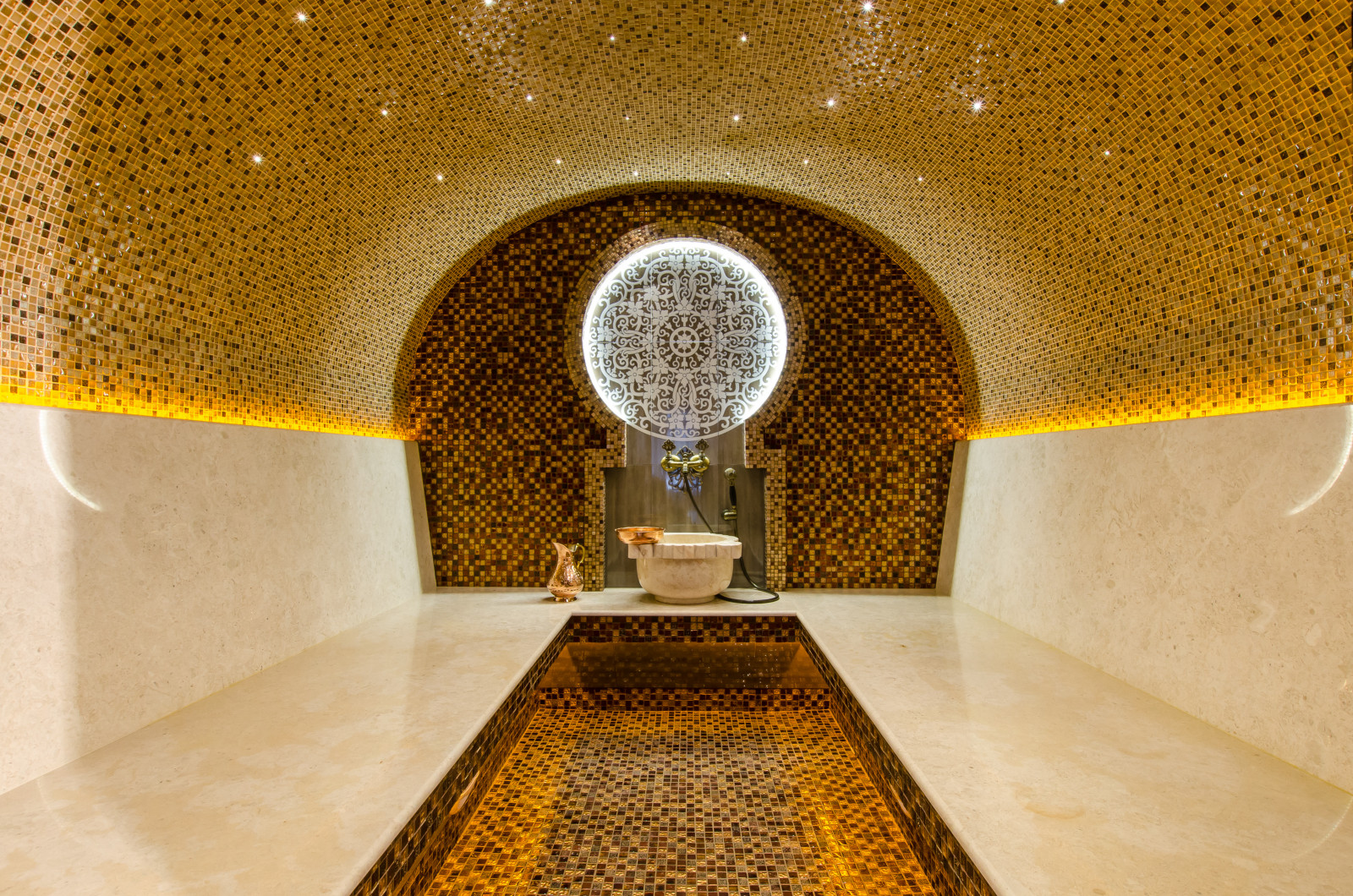 Турецкая баня в коттеджном поселке "Альпийская деревня"