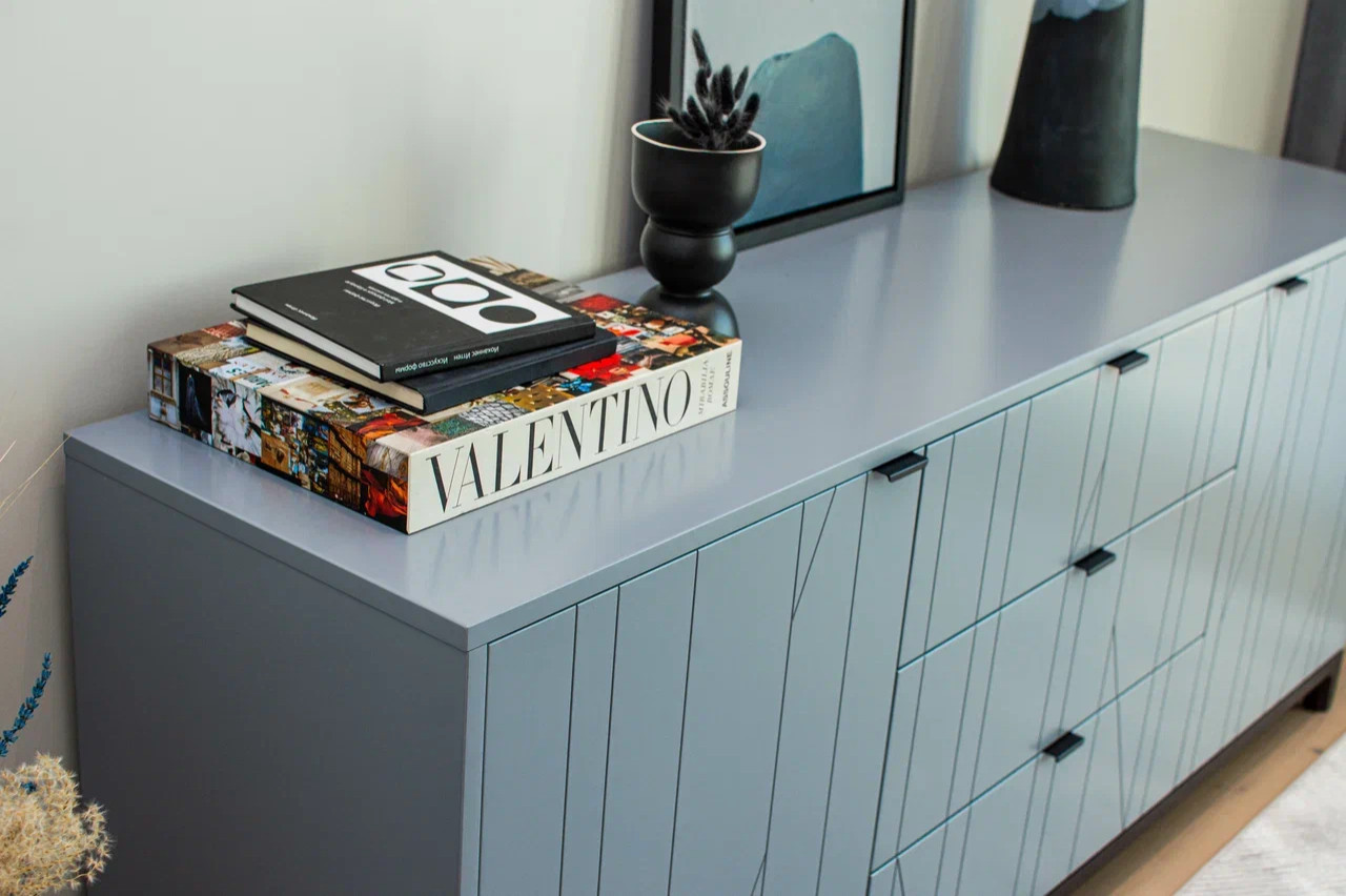 Дизайн интерьера апартаментов в Neva Towers, Москва-Сити (100 м2)