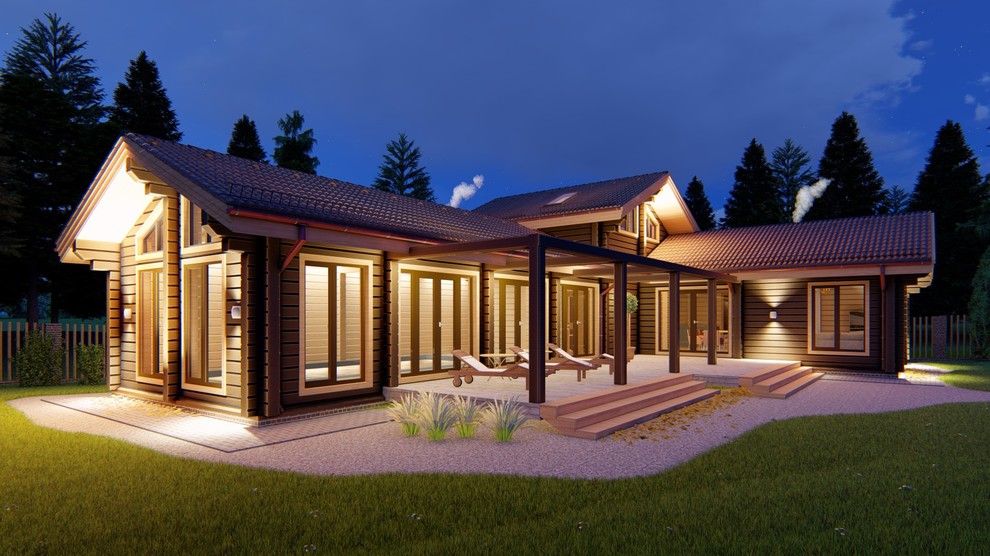 Банный комплекс с бассейном