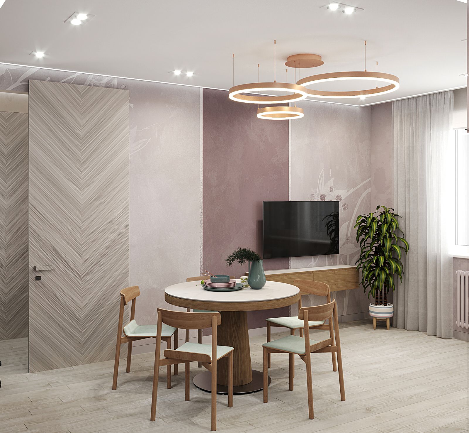 Обложка проекта: Квартира в современном исполнении