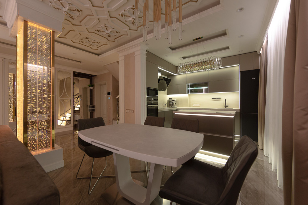 Реализованный проект - фото. Пентхаус "Гермес" ЖК "Цветной Бульвар"