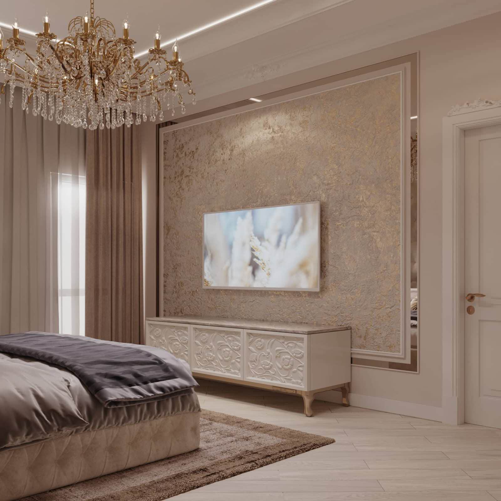 Дизайн и ремонт таунхауса в ЖК «Николинские ключи» — Роскошь вне времени