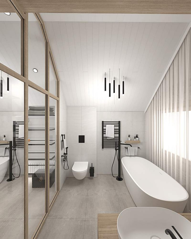 Дизайн интерьеров деревянного дома