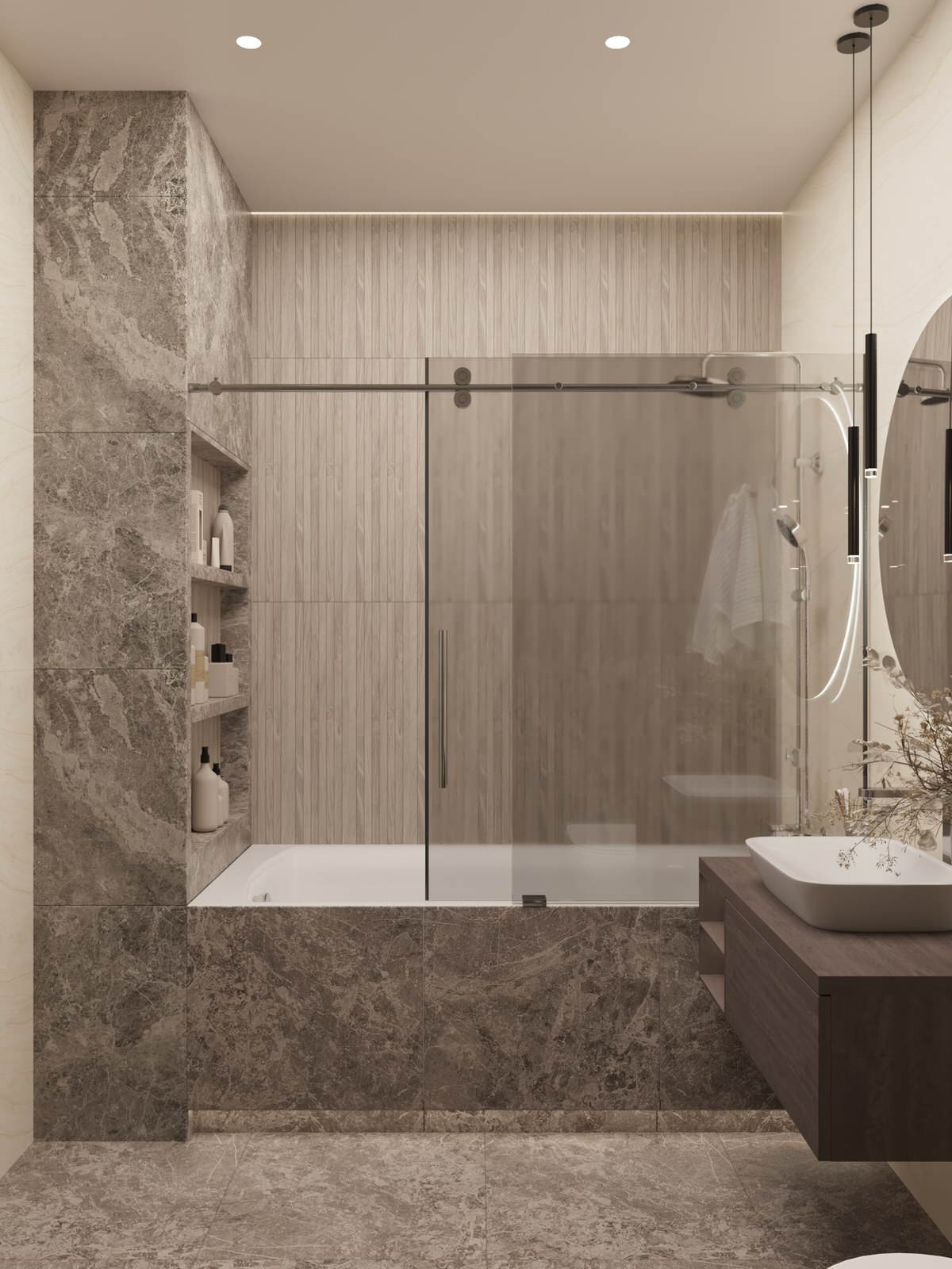 Квартира с ярким акцентом