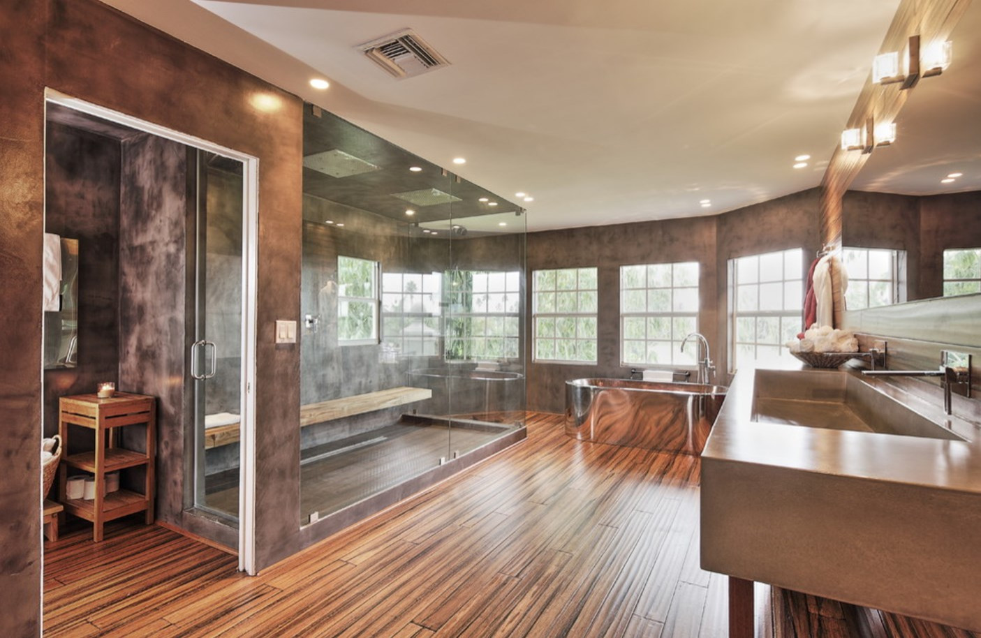 Микроцемент Topciment во влажных помещениях