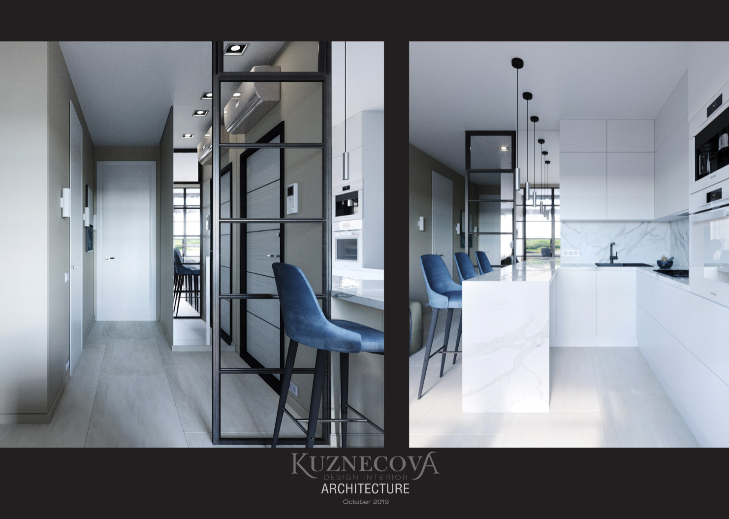 Дизайн проект квартиры 50 кв.м.