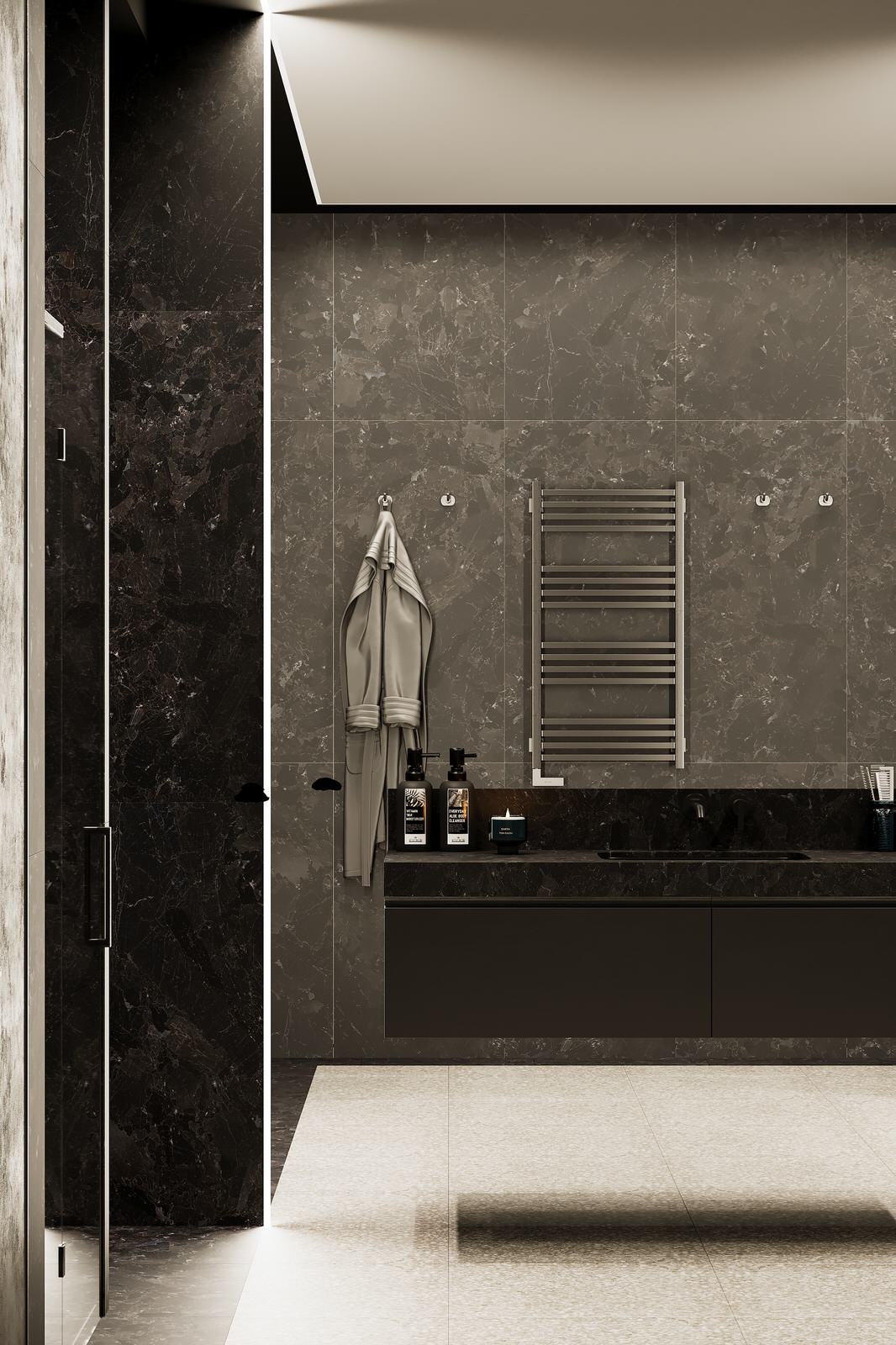 Unaufdringlicher Luxus in einer geräumigen Wohnung