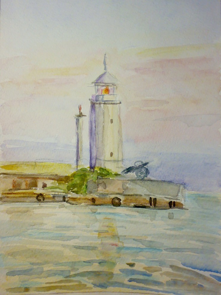 картины акварелью