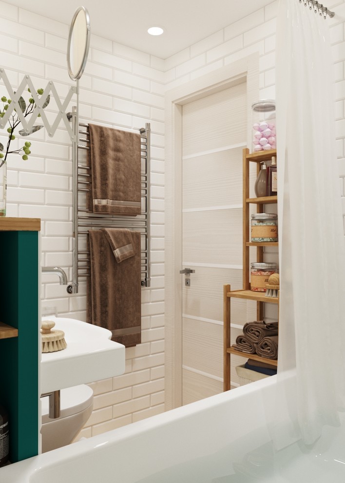 Дизайн маленькой ванной