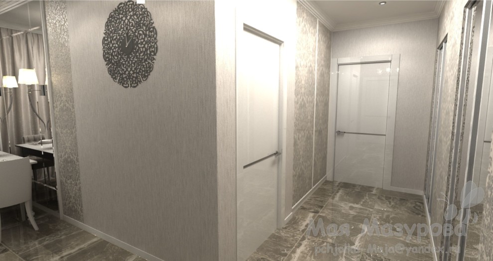 57,6 кв.м. благородной монохромности