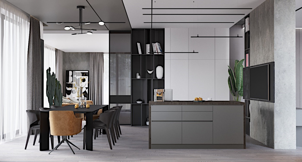 Дом в соснах