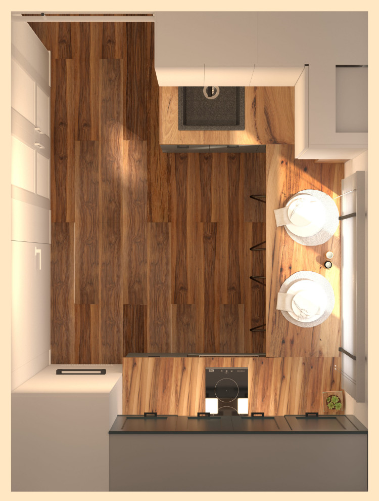 Маленькая однушка в старом фонде "ДО и ПОСЛЕ"