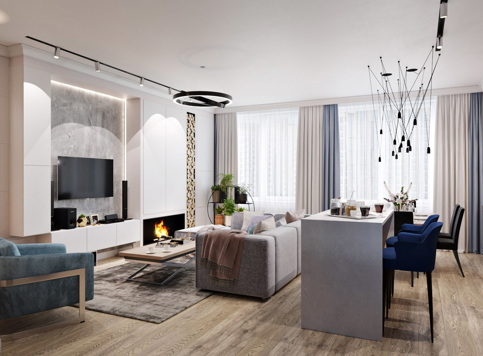 Дизайнерский уголок в ЖК "Авеню"