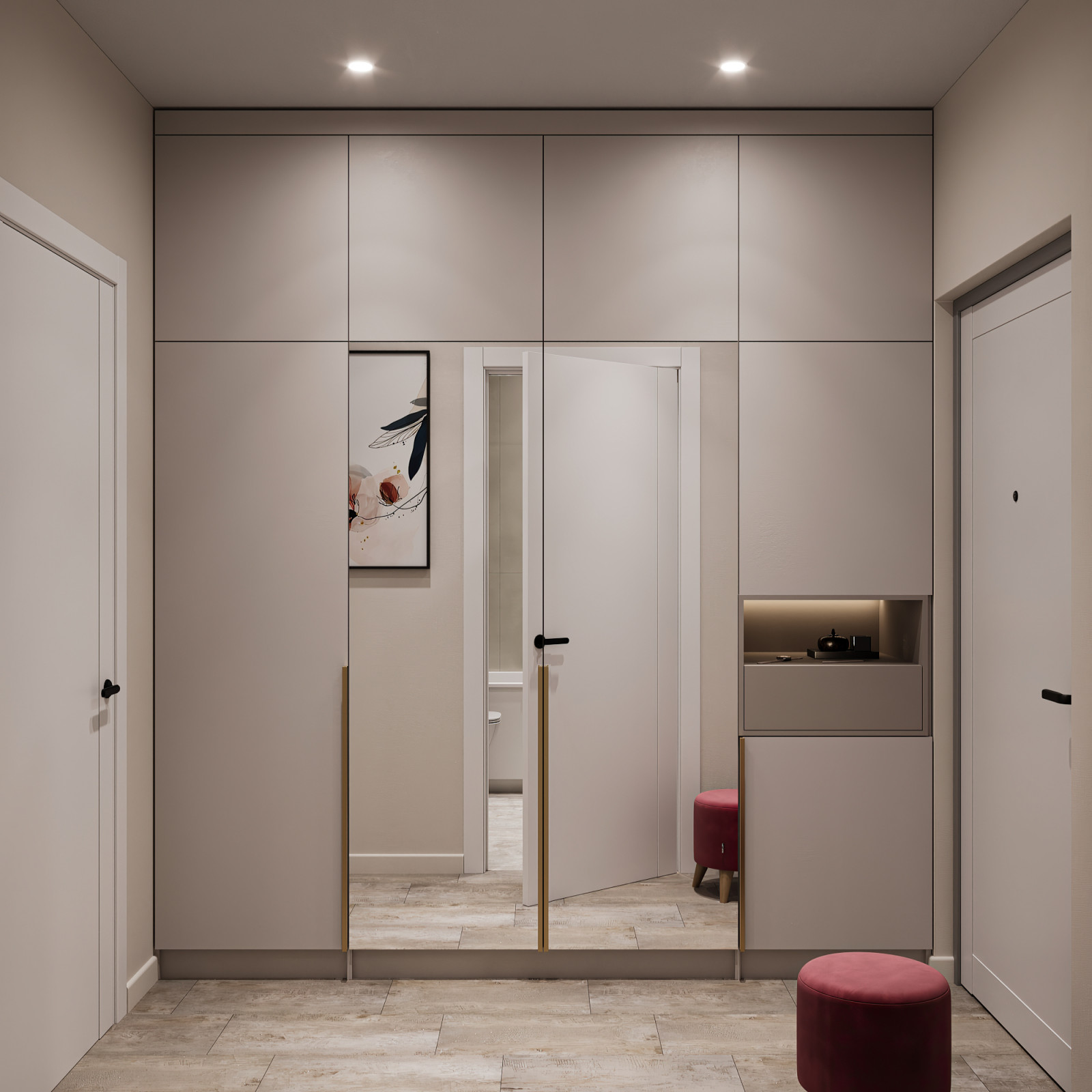 Дизайн проект небольшого пространства — квартиры-студии.