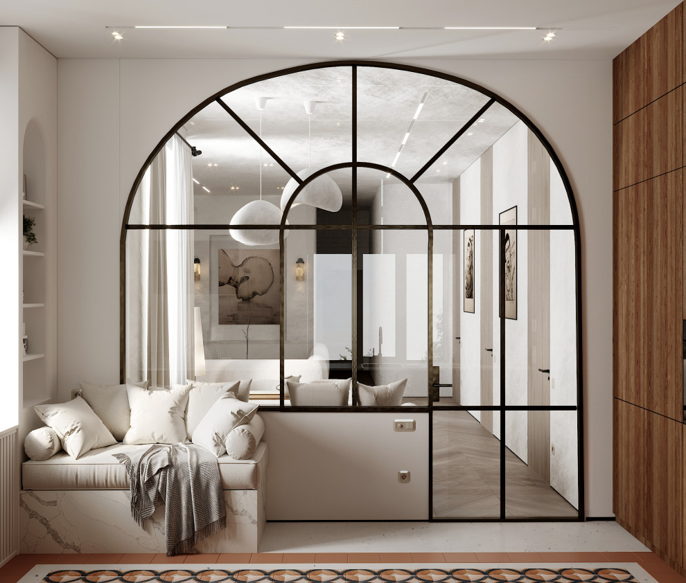 Воздушный и свежий интерьер квартиры