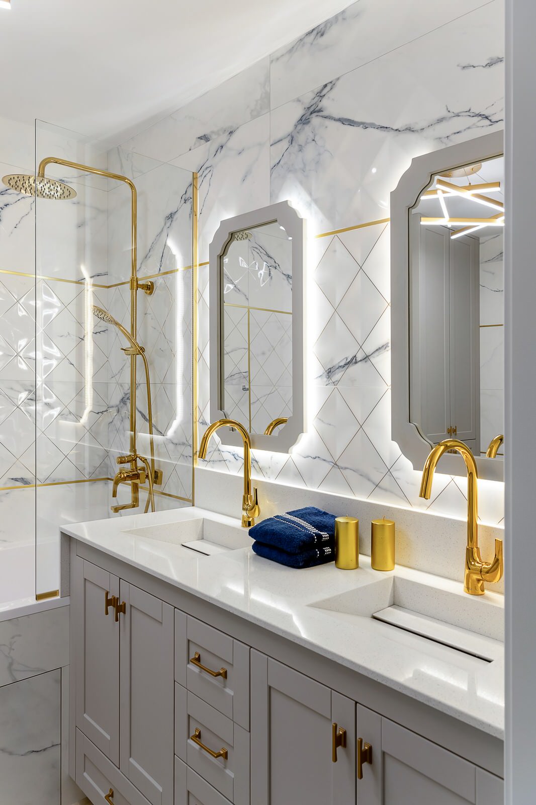 Реализованный дизайн проект квартиры ЖК "Театральный"