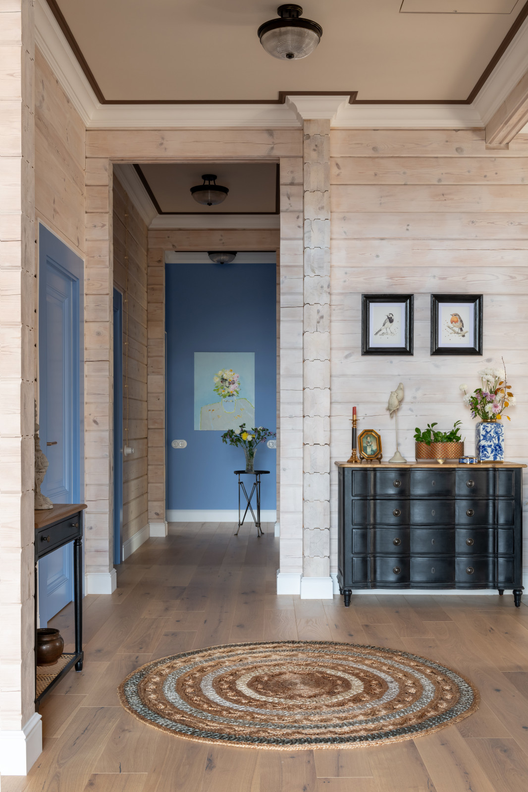 Интерьер деревянного дома