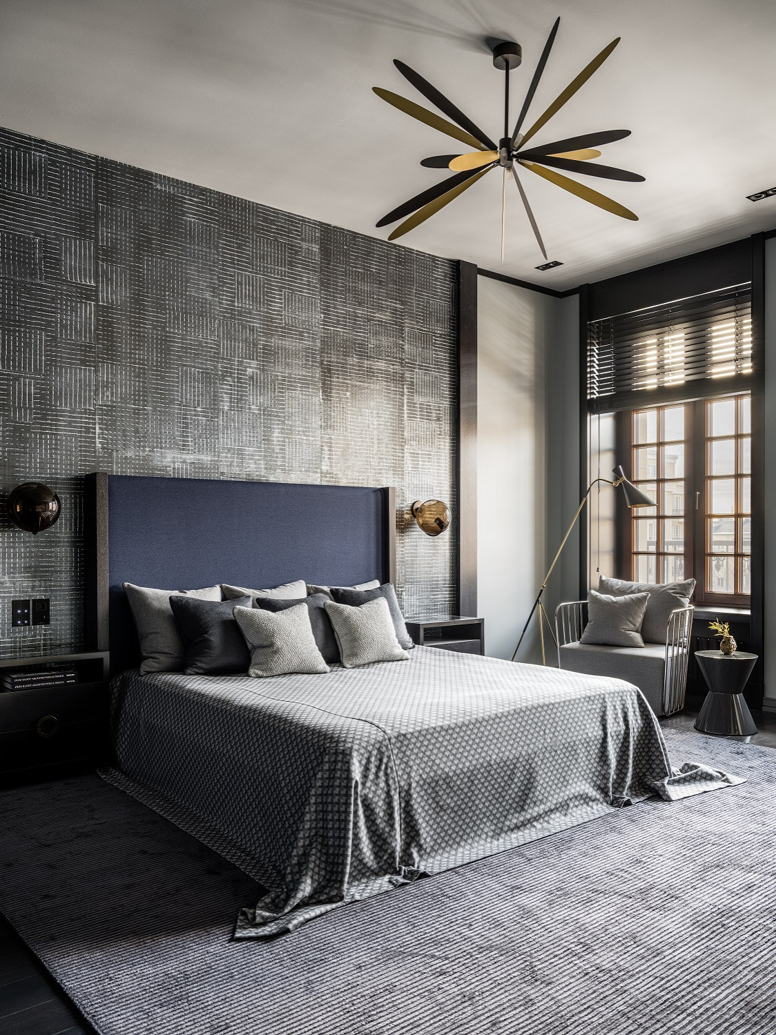 Квартира в стилистике брутализма