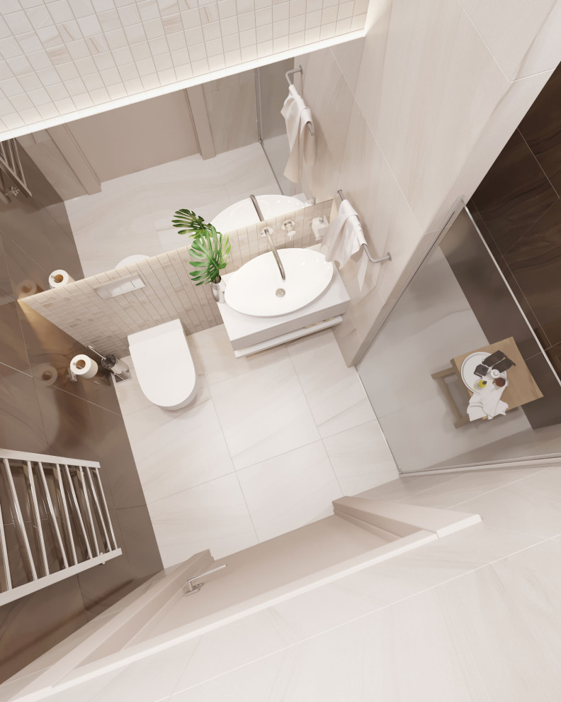 Дом - 130 м2. Санузел №1