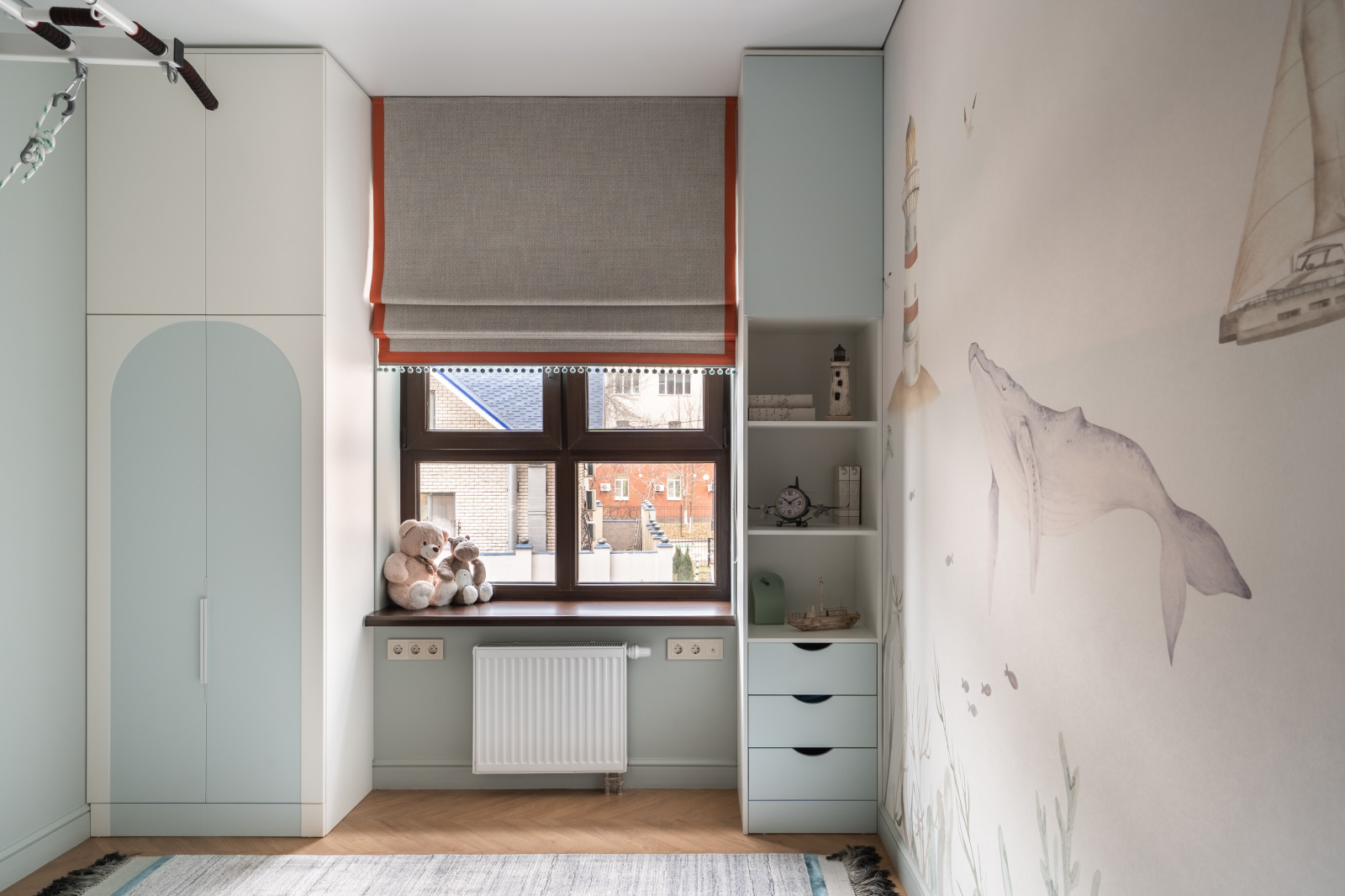 Полная меблировка квартиры в ЖК "Дом на Ярославской" дизайнер Елена Мархаюк