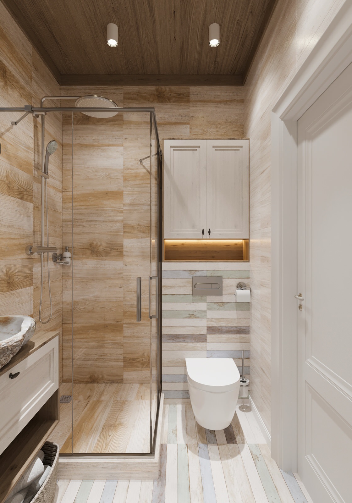 Загородный дом в стиле кантри 1-ый этаж