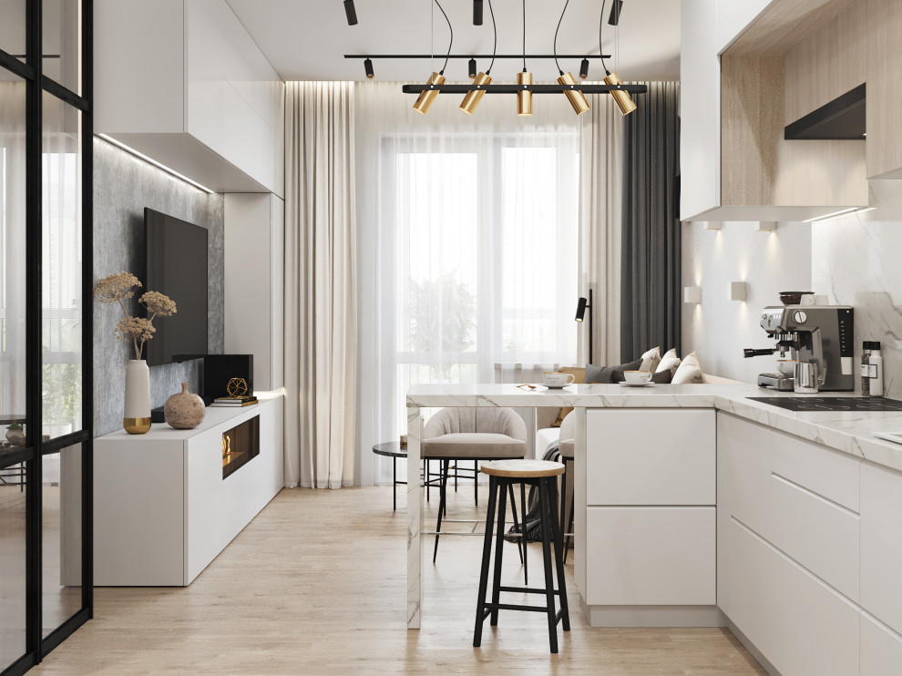 Квартира для молодой семьи с ребенком 80м2