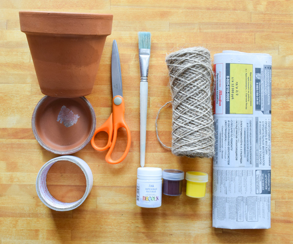 DIY: Как украсить цветочный горшок своими руками