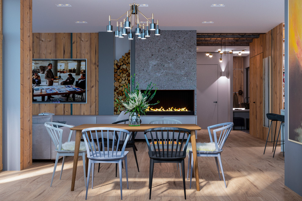 Дизайн интерьера  3-х комнатной квартиры 113 кв.м. - ЖК «LIFE-Ботанический сад»