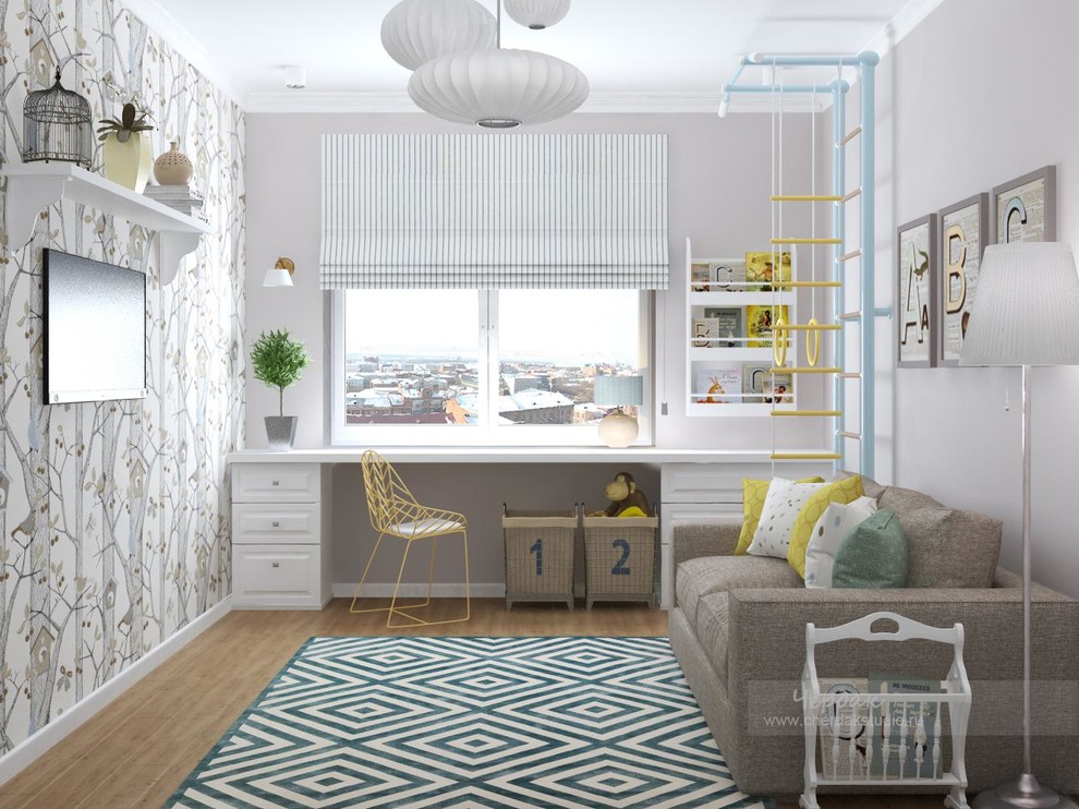 Обложка проекта: Дизайн двухкомнатной квартиры в скандинавском стиле