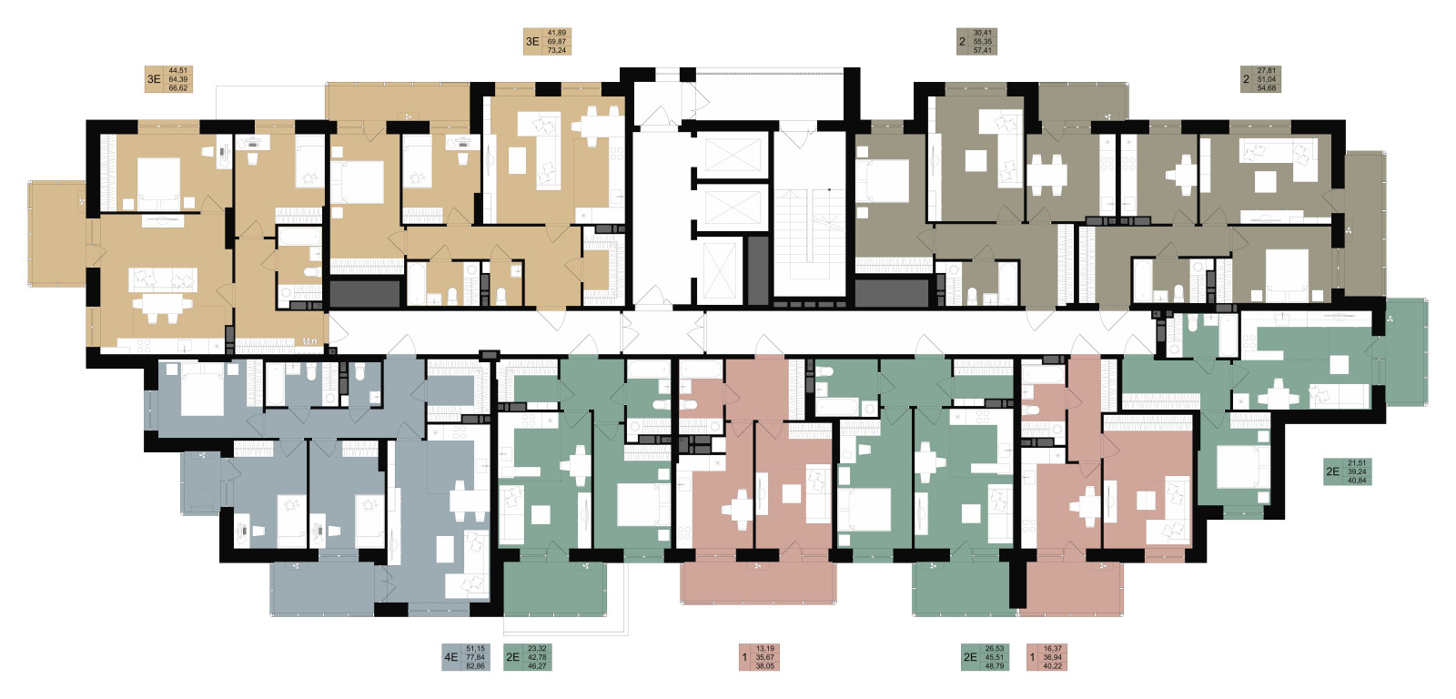 Обложка проекта: Планировка этажа дом Паркер
