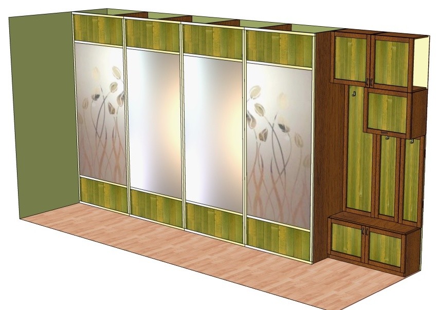 Гардеробные комнаты