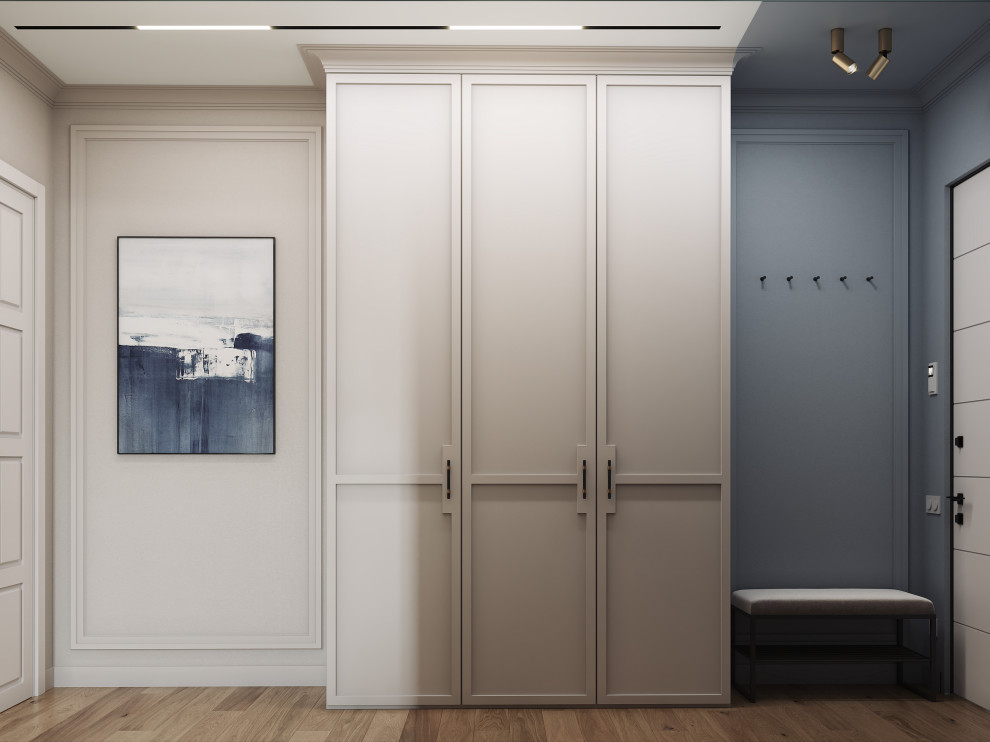 Дизайн-проект 3-х комнатной квартиры в Москве, 65 кв.м