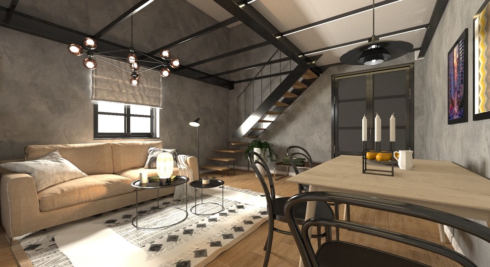 Современный интерьер маленькой квартиры