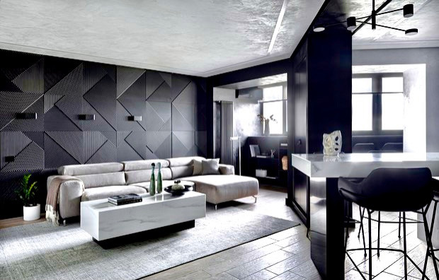 Обложка проекта: Квартира 80 кв.метров для холостяка