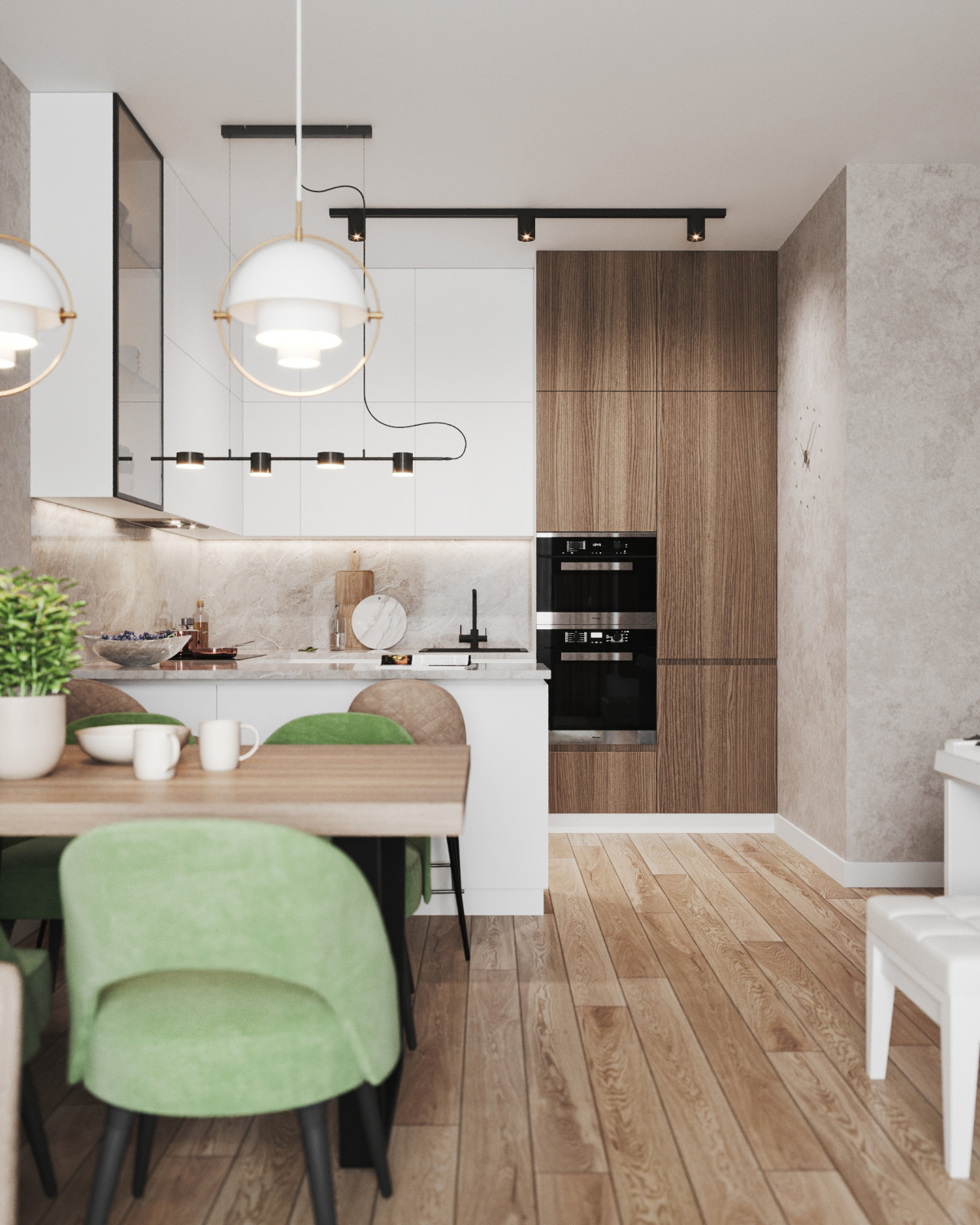 Трехкомнатная квартира в ЖК Savin House