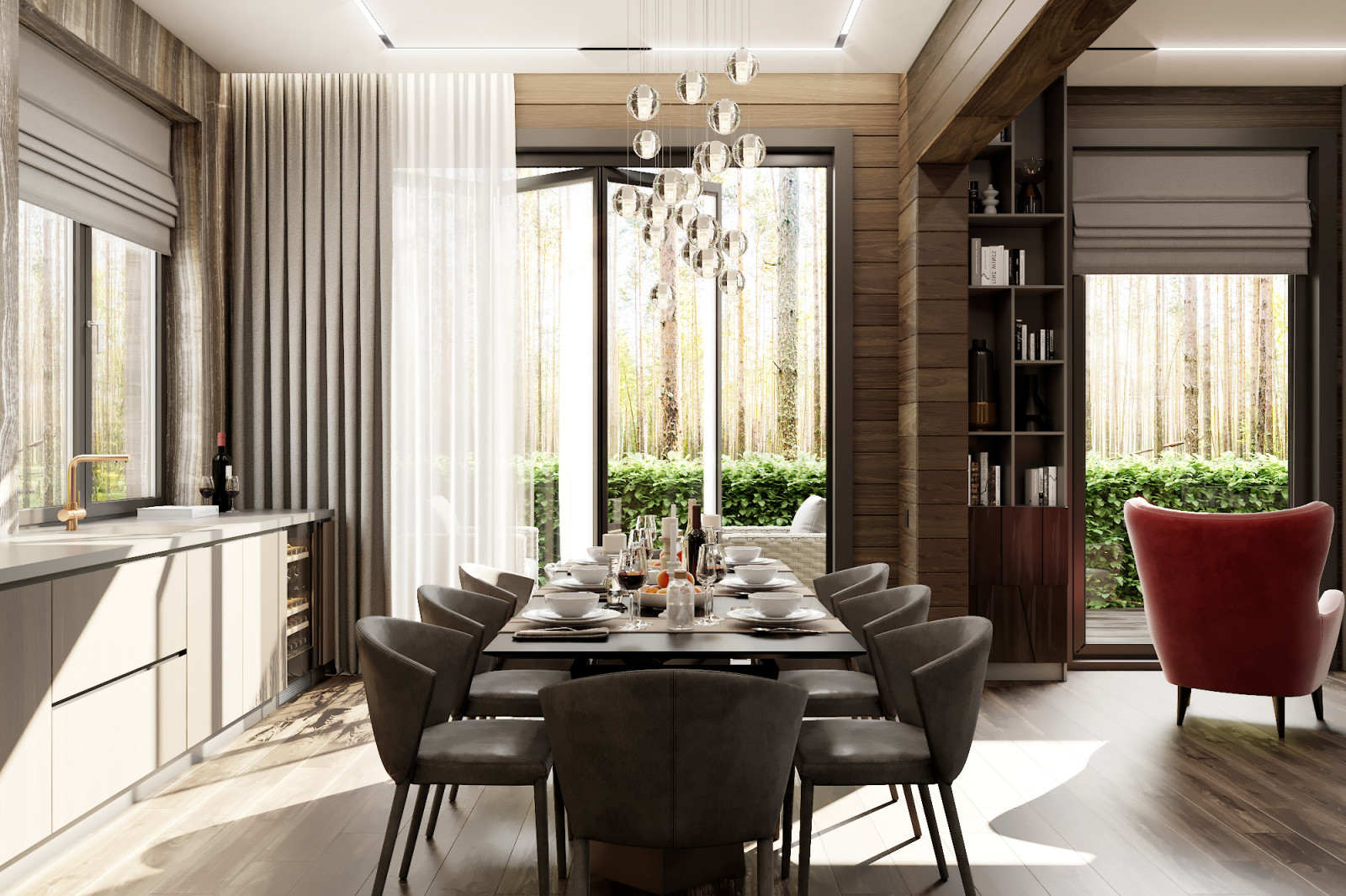 Дом "Сибирская сказка" 250 м2