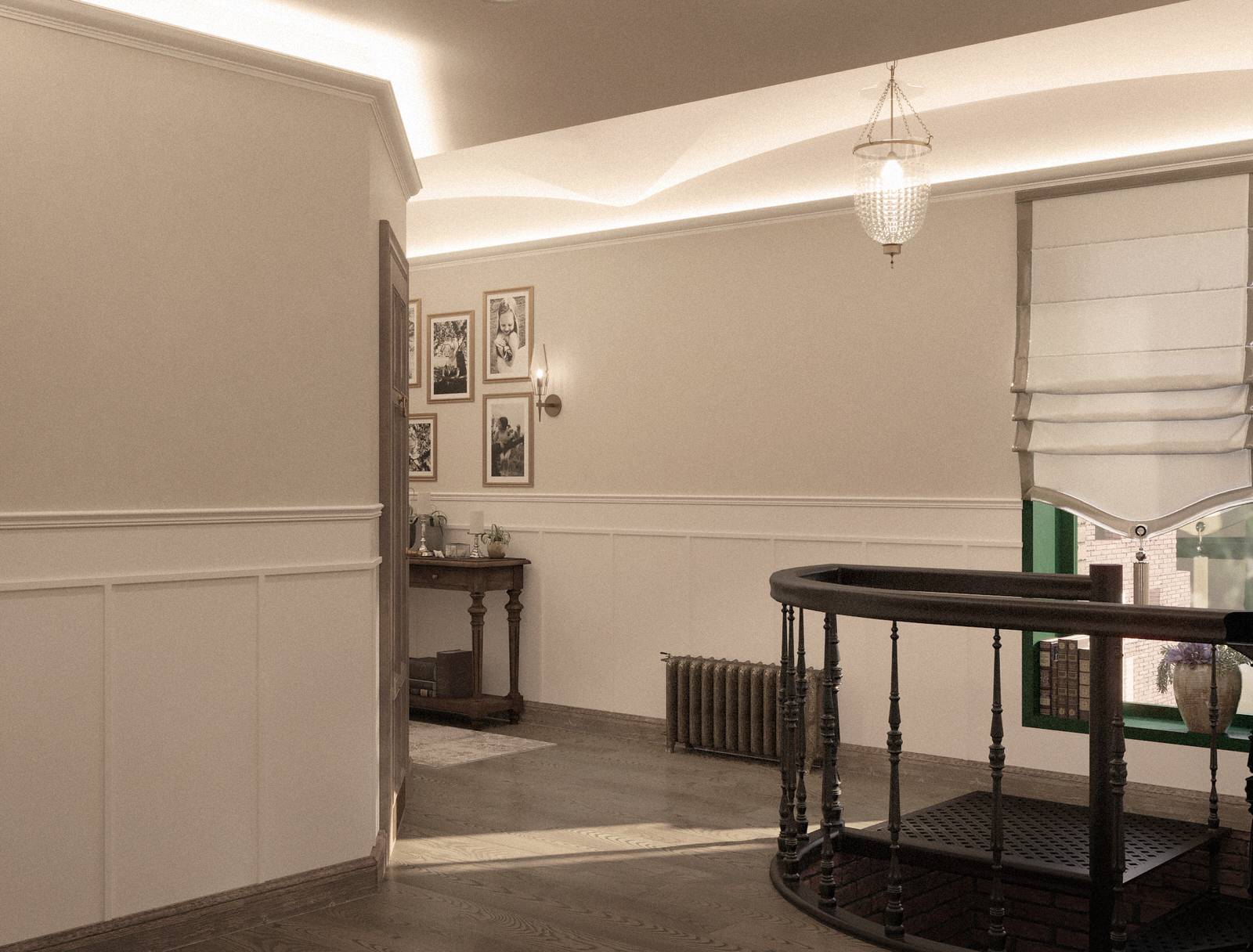 Дом в стиле "Русский лофт"