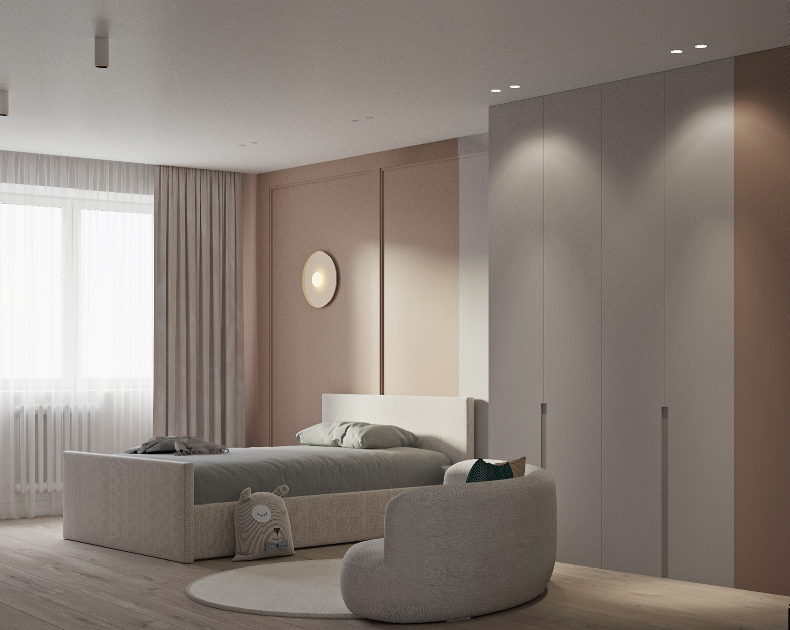 ЖК на Рождественской, 109 м2