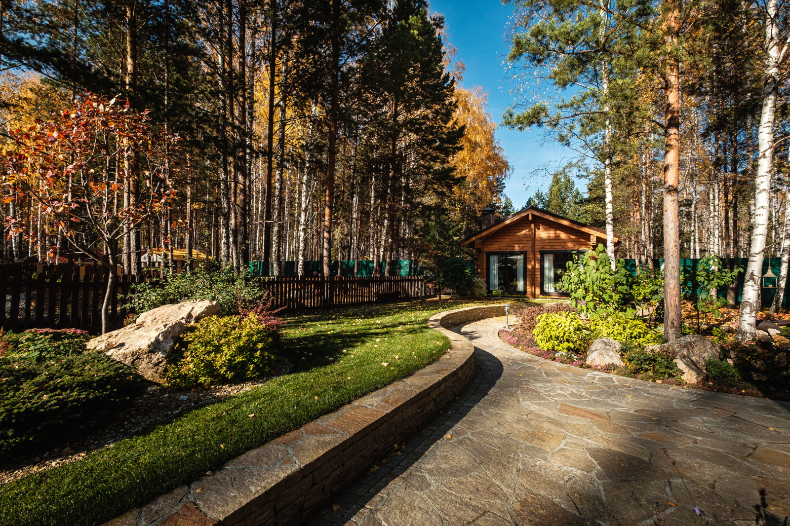 У леса на опушке