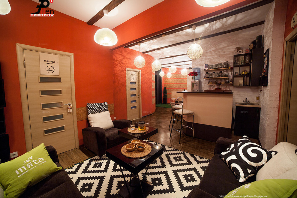 Дизайн студии Йоги и массажа Мяtа