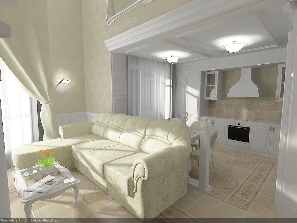 Двухуровневая квартира.