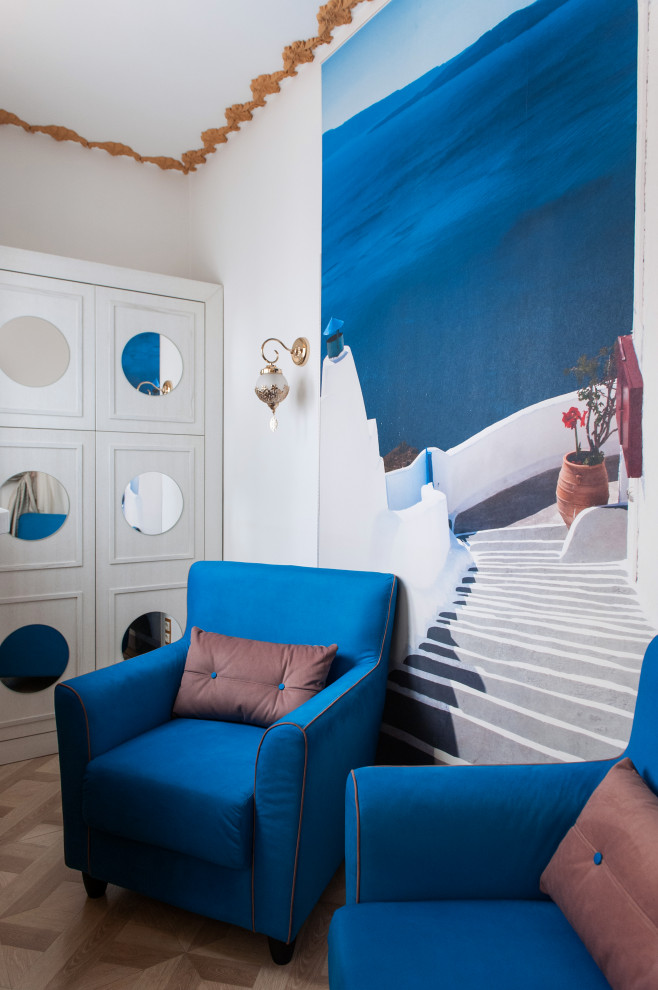 Французский прованс с элементами шебби-шик.