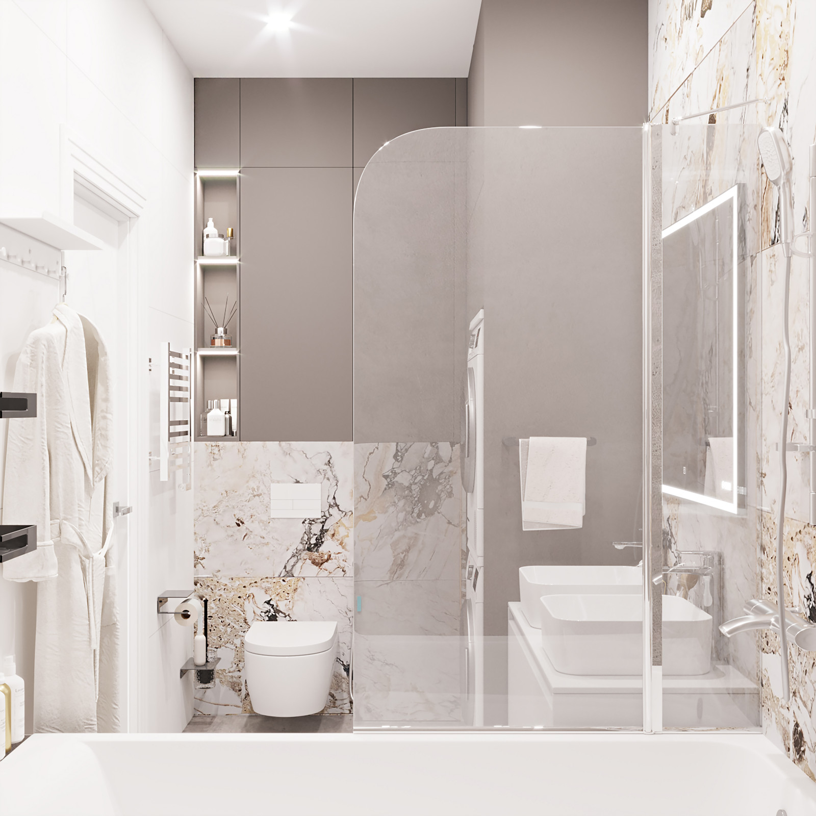 Дизайн-проект Истомина. S=86 м2