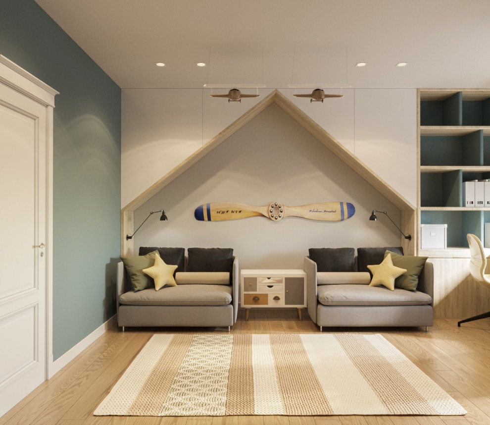 Шуваловские Высоты. Квартира для семьи с тремя сыновьями