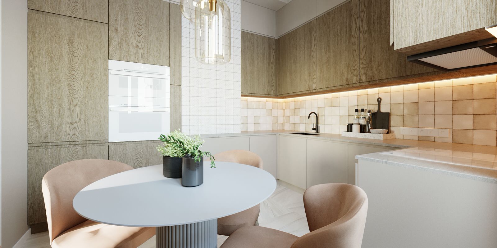 Дизайн-проект квартиры на Рублевском шоссе