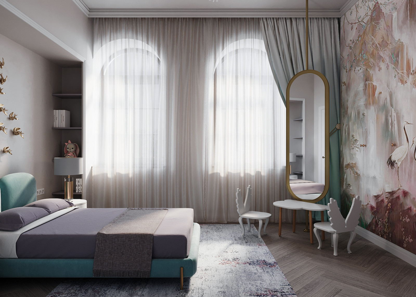 Детская с ласточками