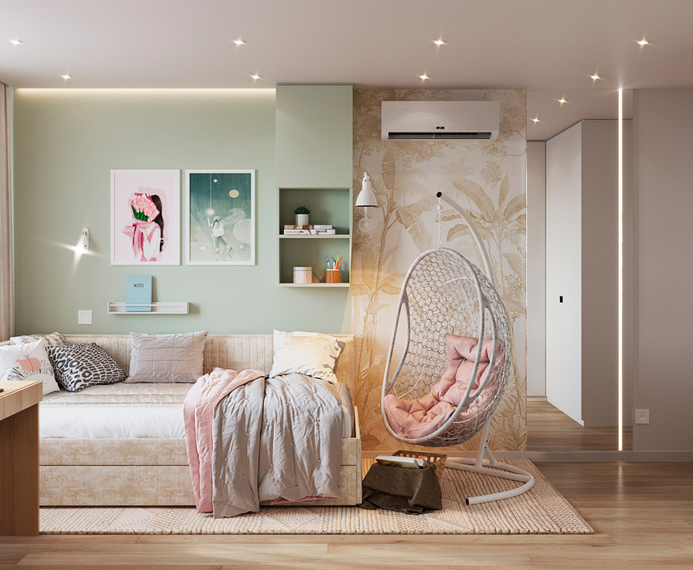 Квартира ул. Энтузиастов, г. Саратов, 2024г (спальня, дет-я девочки, дет-я мал)