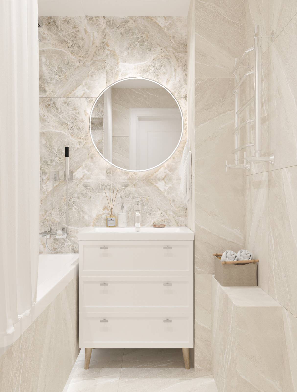 Трехкомнатная квартира