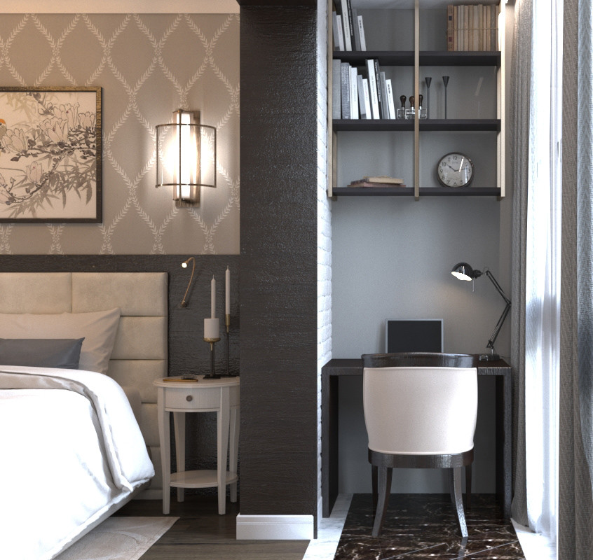 Обложка проекта: 3-х комнатная квартира по ул. Озерная