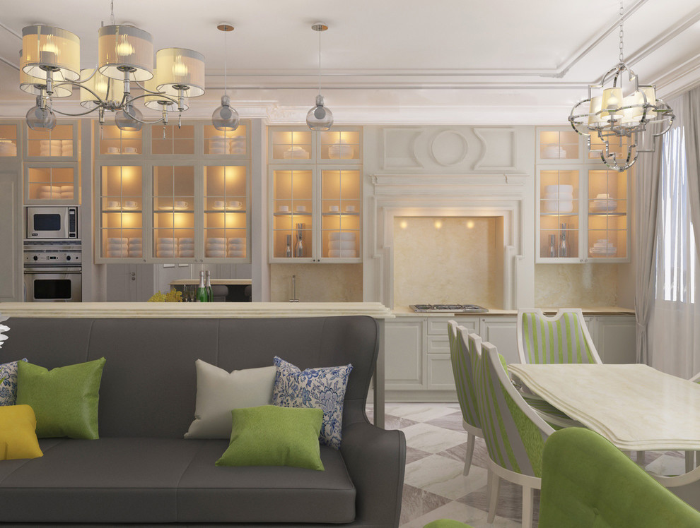 Дизайн квартиры 137 м2 в ЖК "Донской Олимп"